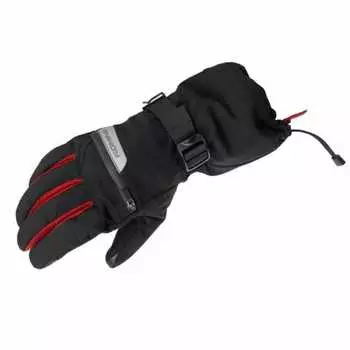 Komine Bike System зимние длинные перчатки L черные/красные 06-845 GK-845