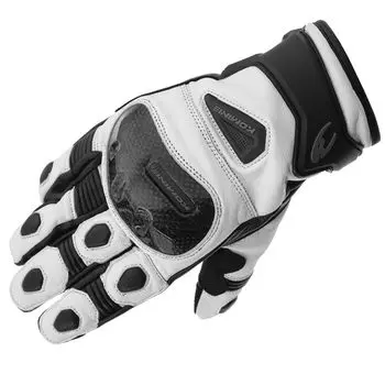 Komine Carbon Protective Winter Gloves for Motorcycles White M GK-851
