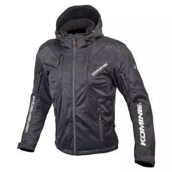 KOMINE JK-602 Защитная мягкая куртка-парка для мотоциклов KOMINE Black Camo XL