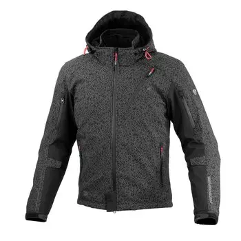 KOMINE Мотоциклетная куртка Защитная Softshell Зимняя парка IF HR Neo HR Черный XL JK-5793 -