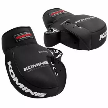KOMINE Мотоциклетный неопреновый чехол для ручек/утеплитель для ручек черный бесплатно AK-021 345