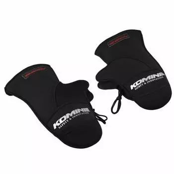 KOMINE Мотоциклетный неопреновый теплый чехол на ручку черный бесплатно AK-085 751