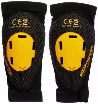 Komine Motorcycle CE Level 2 Support Elbow Guard Black Free 1240 CE Standard Level 2 Protector SK-824 чёрный