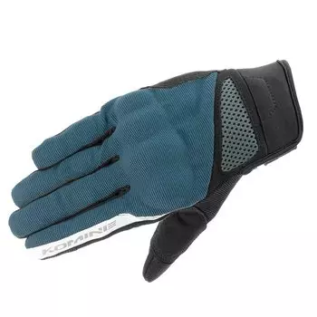 Komine Motorcycle Gloves 3D Protective Mesh Gloves Navy L GK-1633