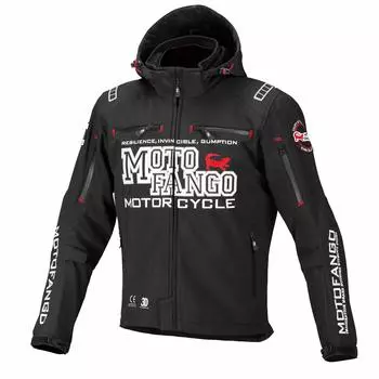 KOMINE Motorcycle Jacket Soft Shell Winter Parka Black L 1200 For Cold Protection CE Standard Stretch Material Windproof Protector MJ-005 чёрный