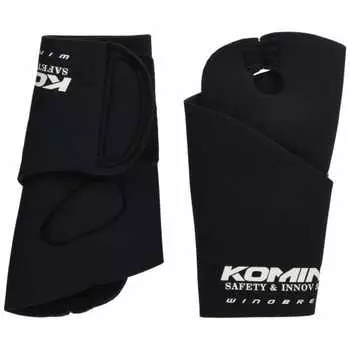 Komine Neoprene WP Wrist Warmer для мотоциклов Черный Бесплатно AK-312 864 Ветрозащитный