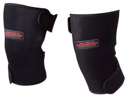 Komine Неопреновые наколенники для мотоциклов, черные, бесплатно 340 AK-018 чёрный