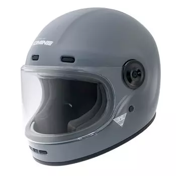 Komine полнолицевой шлем для мотоциклов Basalt Gray M HK-190 Neo-Retro