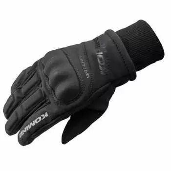 KOMINE WP Protect Winter Gloves for Motorcycles - Kitora Black XL GK-816 1080 Waterproof Protector for Spring, Autumn and Winter