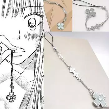 Комиксы Аниме Кими Ни Тодоке От меня к тебе Брелок Куронума Савако Казехая Сёта Косплей Цветочная подвеска Телефонная цепочка синий