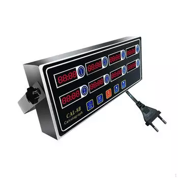 Коммерческий 8-канальный цифровой кухонный таймер для дома