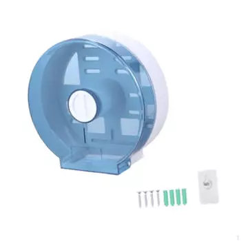 Коммерческий диспенсер для туалетной бумаги для настенного крепления, держатель рулона большой емкости для спортзала и ресторана белый