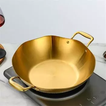 Коммерческий двойной вкус тушеного мяса Специальный тушеного мяса для индукционных плит кастрюля для приготовления пищи кастрюля из нержавеющей стали 304 тушеное мясо в форме листа лотоса