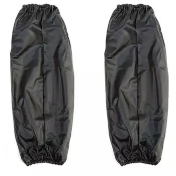 Коммерческий комплект из ПВХ, фартук с рукавами для ресторана, домашней кухни, кулинарии, ремесленные фартуки для женщин и мужчин 1.0 чёрный