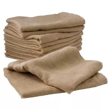 Коммерческое полотенце Senshu для лица 220 Момме, набор из 10 шт., цвет мокко, сделано в Японии, полотенце Senshu, мгновенное впитывание, быстрое высыхание