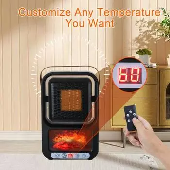 Комнатный обогреватель Warmer 2 режима нагрева Быстрый нагрев Пульт дистанционного управления Энергосбережение Низкий