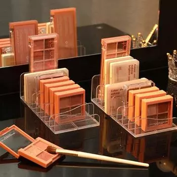 Комод, органайзер для хранения косметики, полка для рабочего стола, ящик-разделитель, прозрачный ящик для хранения теней для макияжа