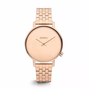 [KOMONO] Komono Watch Men s Unisex [Harlow Estate] Harlow Estate Rose Gold Mirror KOM-W4129 [Authorized Dealer]