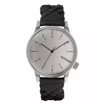 Komono Watch Winston Woven Black [KOMONO] Unisex/WINSTON [Authorized Dealer]