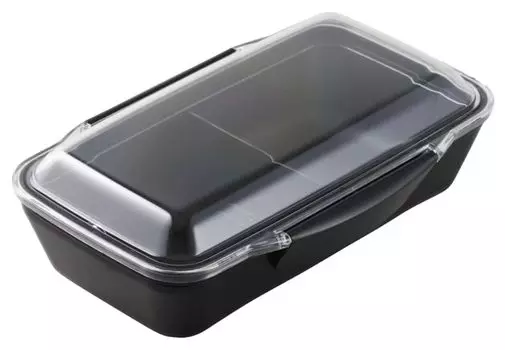 Ланч-бокс Komorijushi Dome 750 черный чёрный