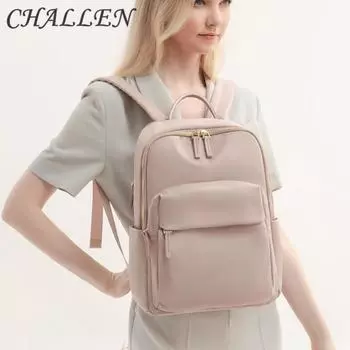 Компьютерная сумка CHALLEN, женская сумка через плечо, новый простой деловой рюкзак для компьютера большой вместимости small розовый