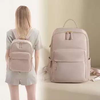 Компьютерная сумка женская плечевая большая вместимость простой деловой рюкзак для компьютера школьная сумка для колледжа