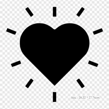 Компьютерные иконки в форме сердца, термопереносная печать, виниловые нашивки, наклейки для одежды, аппликации «сделай сам», моющиеся нашивки