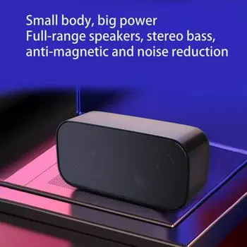 Компьютерные колонки Проводные USB настольные колонки Стерео USB-питание настольная звуковая панель для ноутбука Колонки для планшетов ПК