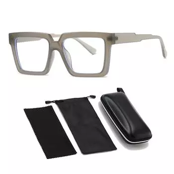 Компьютерные очки с защитой от синего луча, оправа для очков для мужчин и женщин с коробкой для хранения очков разноцветный