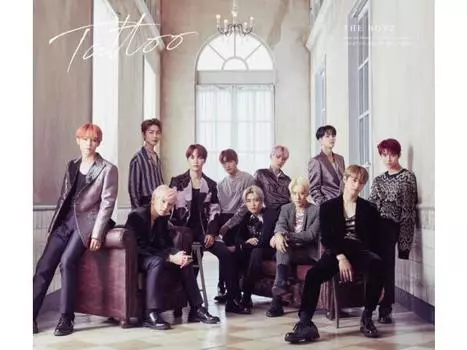 Компакт-диск THE BOYZ TATTOO Standard Edition + буклет + коллекционная карточка BVCL-1016 K-Pop NEW