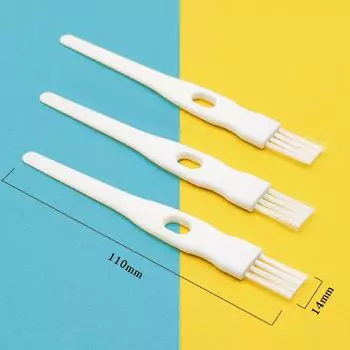 Компактная белая пластиковая многофункциональная щетка для чистки увлажнителей воздуха, репеллентов от комаров и бытовой техники