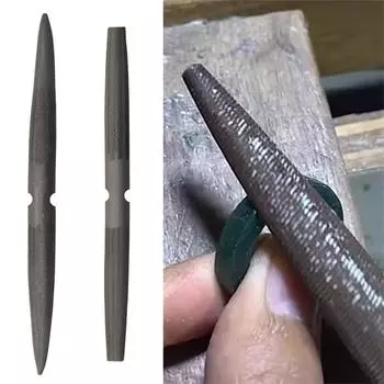 Компактная двусторонняя напильники, инструменты для придания формы и обрезки свечей, двусторонняя напильник для обрезки, с удобной ручкой 1