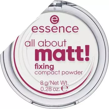 Компактная фиксирующая пудра Essence All About Matte 8 г