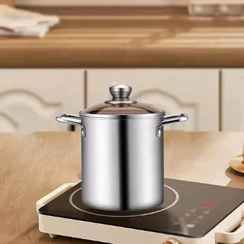 Компактная фритюрница из нержавеющей стали для хрустящих деликатесов with lid