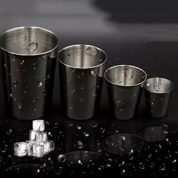 Компактная и прочная чашка для молочного коктейля, идеально подходящая для кофе, колы, молока. Выберите свой размер. 30ml