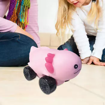 Компактная игрушечная машинка для детей и взрослых розовый