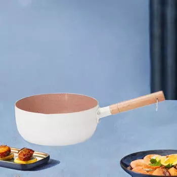 Компактная кастрюля для завтрака с удлиненной ручкой, переносной суп для приключений на природе 2.0L