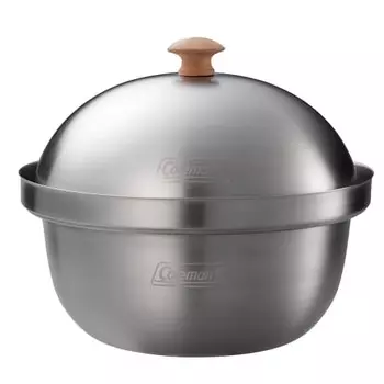 Компактная коптильня Coleman Smoker, древесная щепа, серебристая, приблизительно. Диаметр 23,5 х 20,5 (час) см 2000031269