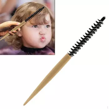 Компактная круглая щетка для волос для легкой укладки и распутывания волос. S