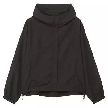 Компактная куртка Oversized Water UV DC323300 Black L [Danskin], куртка, водоотталкивающая, защита, легкая, женская чёрный