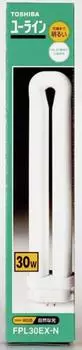 Компактная люминесцентная лампа Toshiba [U-Line] 30 Вт, тип 3, длина волны, дневной белый свет FPL30EX-N