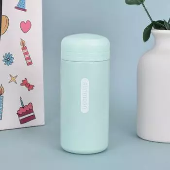 Компактная мини-карманная кружка из нержавеющей стали 304, портативная вакуумная кружка-термос высокой ценности, чашка для сопровождения на открытом воздухе 150ml светло-зеленый