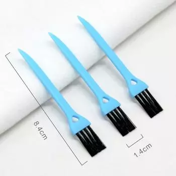 Компактная нейлоновая щетка для чистки бритвы от клещей