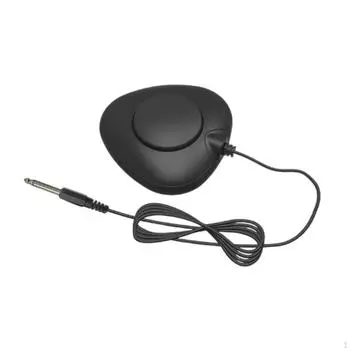 Компактная педаль сустейна для электропианино, педаль задержки для ножного пианино, тихий сингл 6.5mm