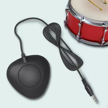 Компактная педаль сустейна для электропианино, педаль задержки для ножного пианино, тихий сингл 3.5mm