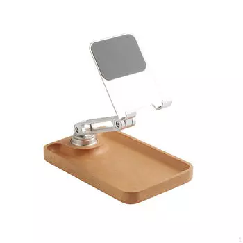 Компактная подставка для телефона, складной держатель, вращающийся на 360°, настольное крепление для смартфона A