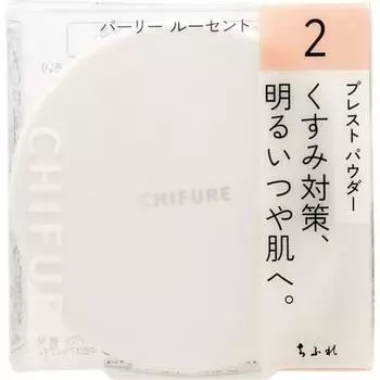 Компактная пудра Chifure с пуховкой 2 Pearly Lucent 10 г