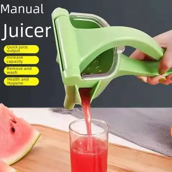 Компактная ручная соковыжималка для многофункционального использования: Идеально подходит для лимонов и других фруктов 1