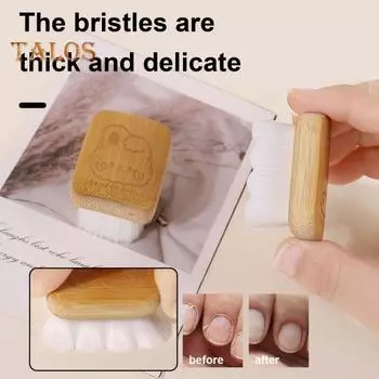 Компактная щетка с мягкой щетиной, удобный прочный маленький инструмент для чистки маджонга от омертвевшей кожи B