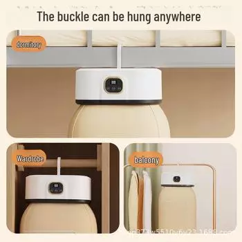 Компактная складная автоматическая сушилка для одежды для общежития и домашнего использования EU Plug